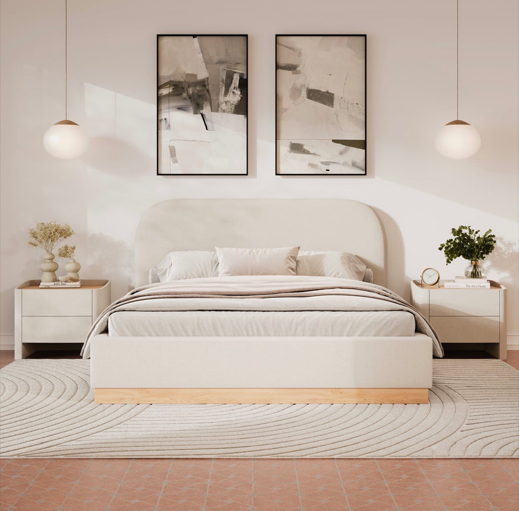 Blanca Upholstered Bed