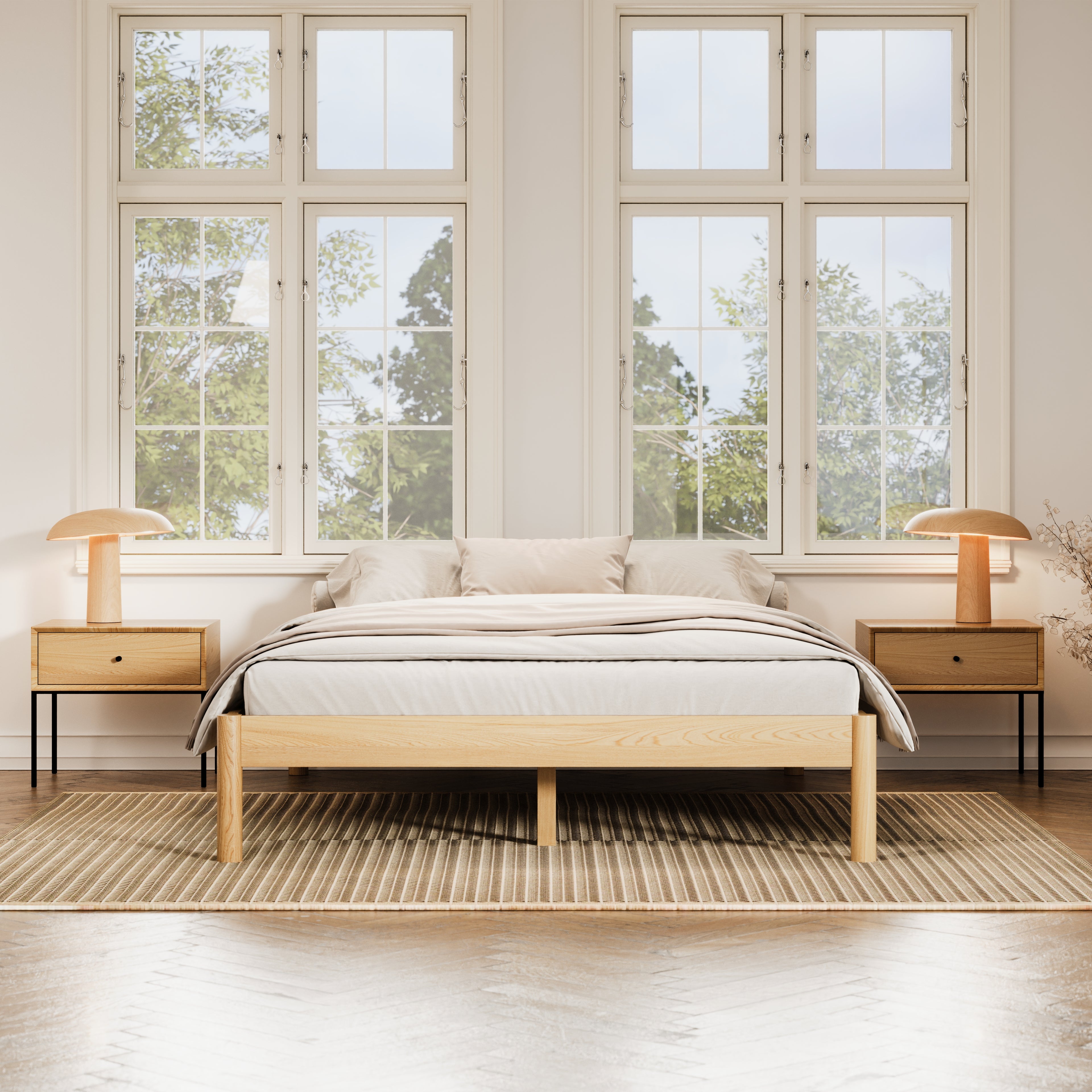 Aero Bed in Natural