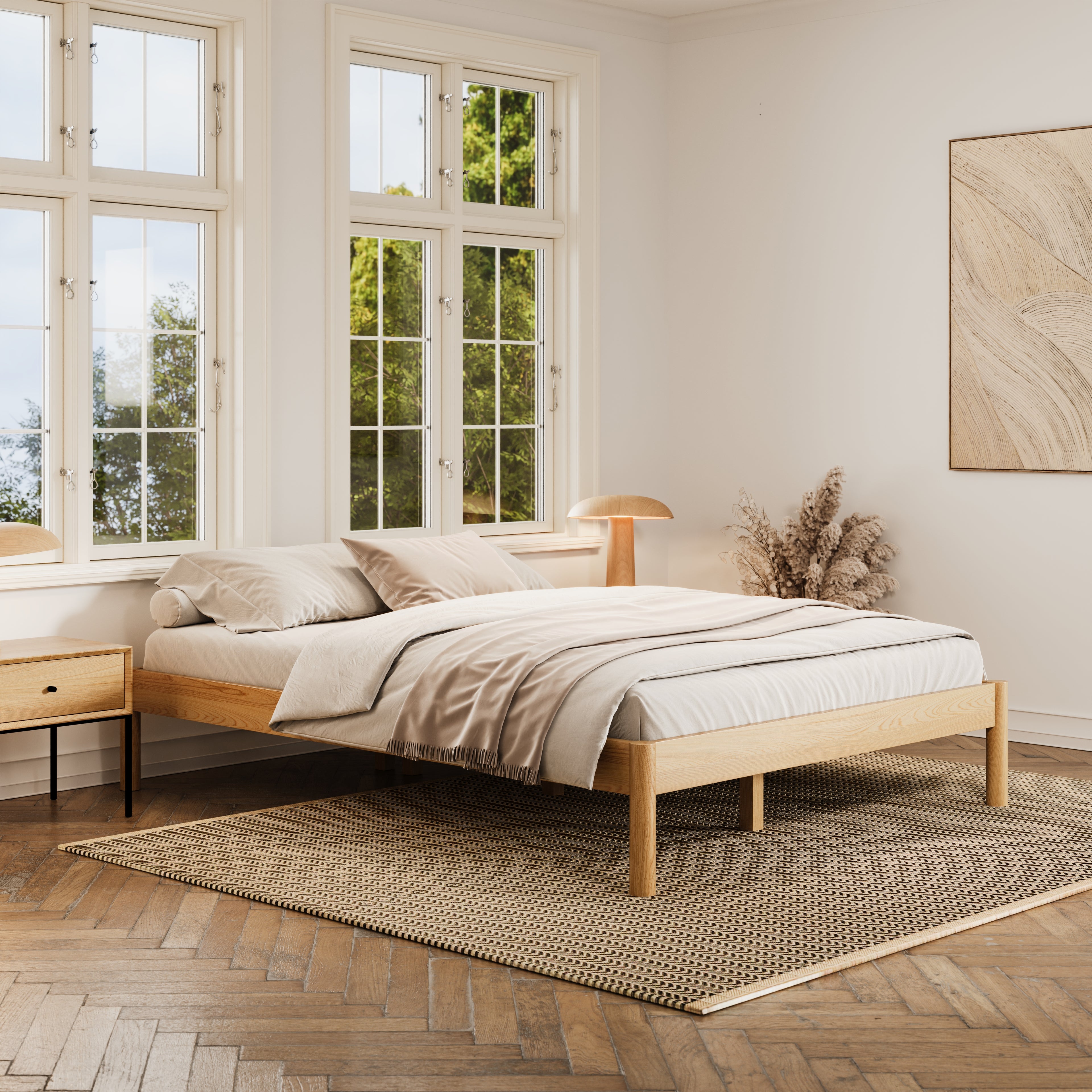 Aero Bed in Natural