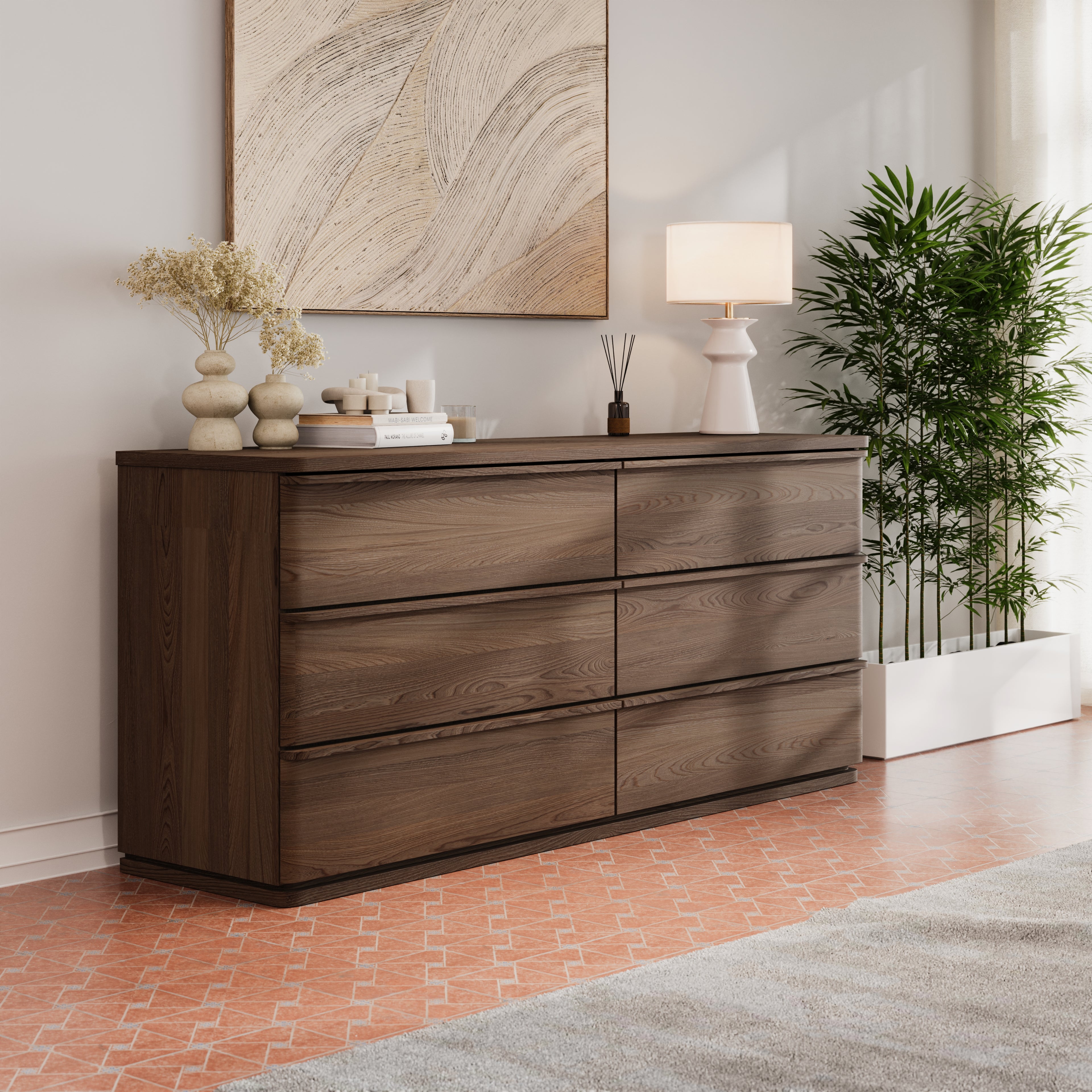 Baxtor Dresser in Walnut