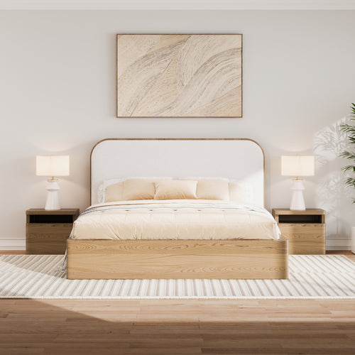 Baxtor Bed in Natural