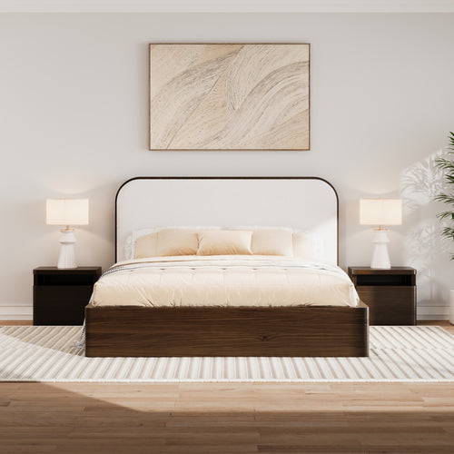 Baxtor Bed in Walnut