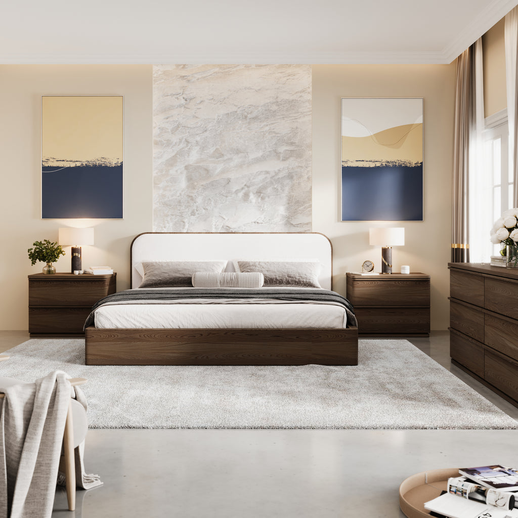 Baxtor Bed in Natural