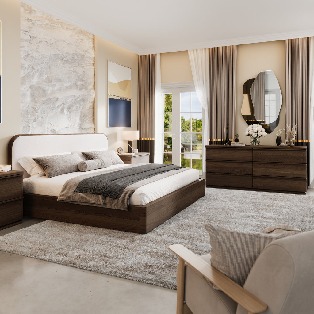 Baxtor Bed in Natural