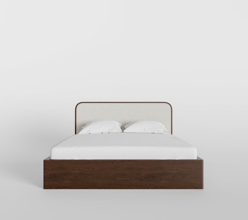 Baxtor Bed in Walnut