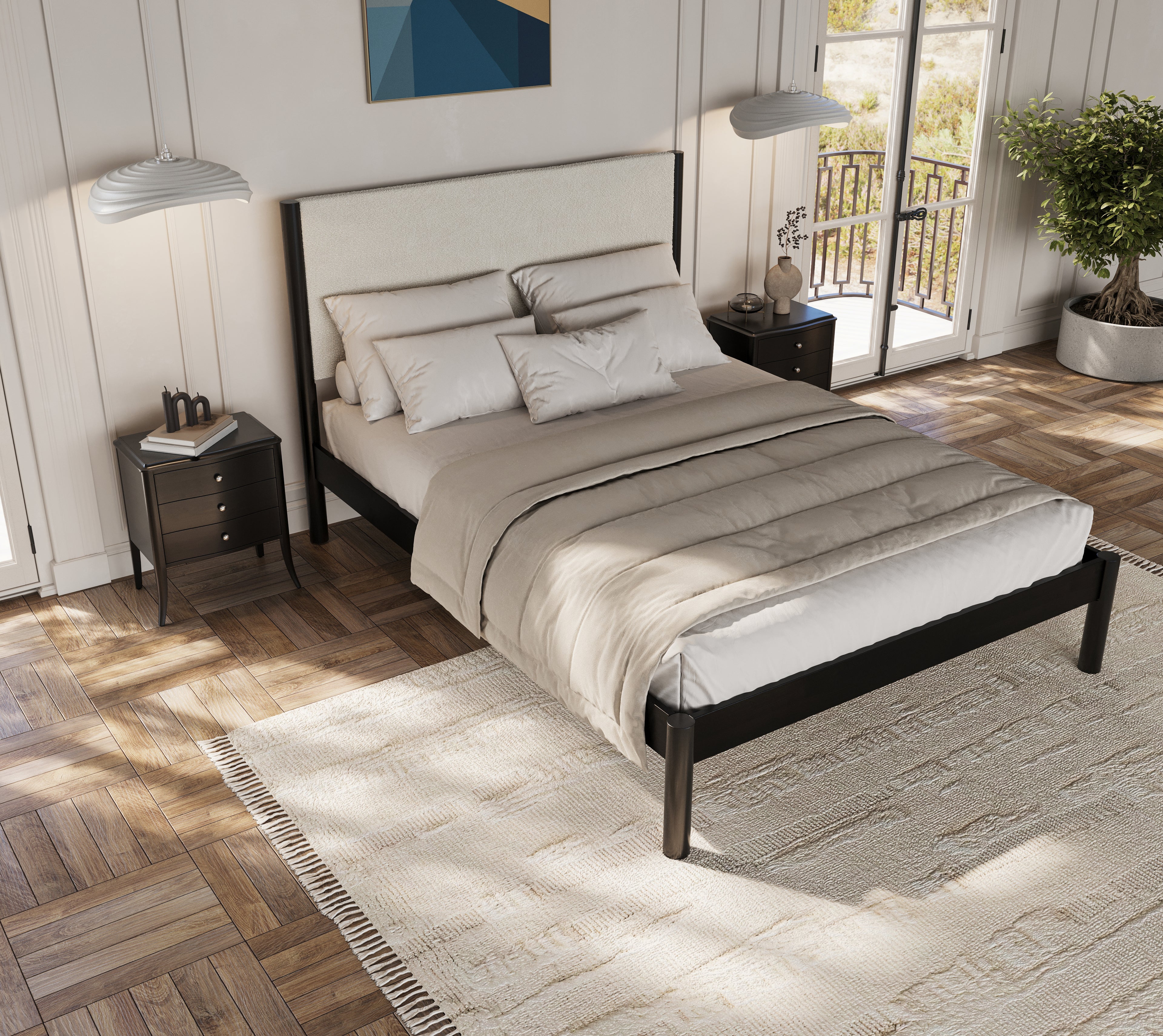 Ben Bed in Black