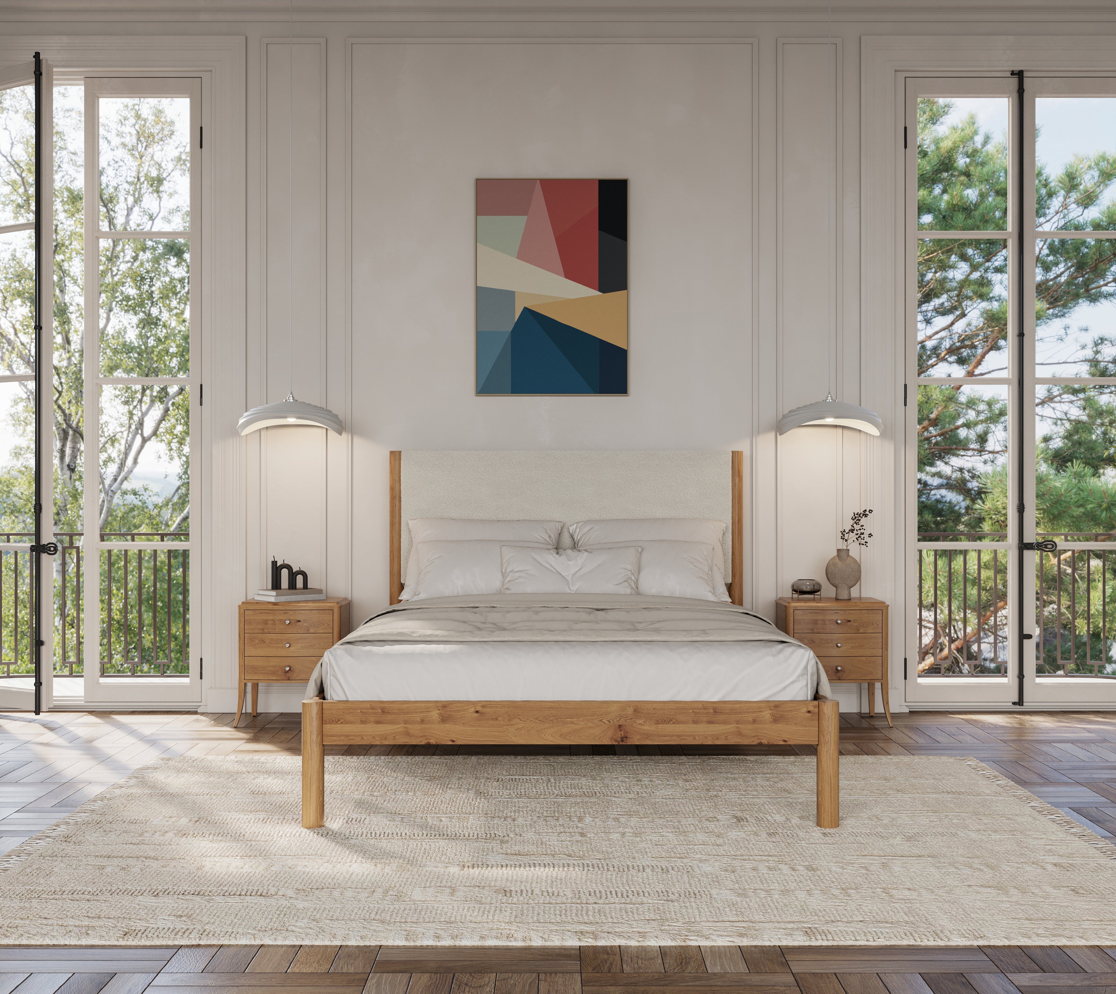 Ben Bed in Natural