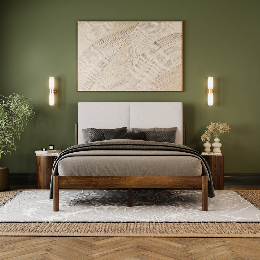 Bernhard Bed in Natural