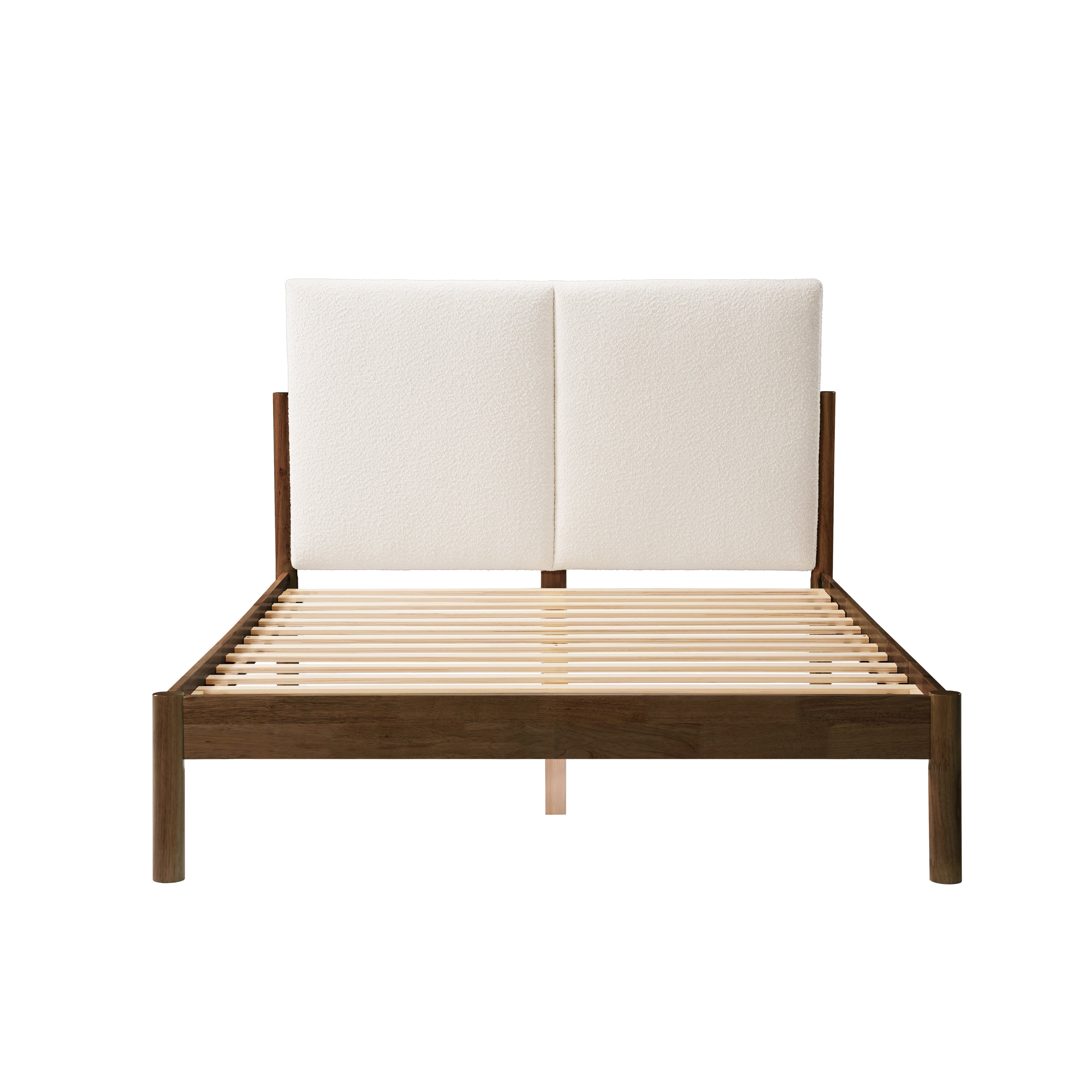 Bernhard Bed in Walnut
