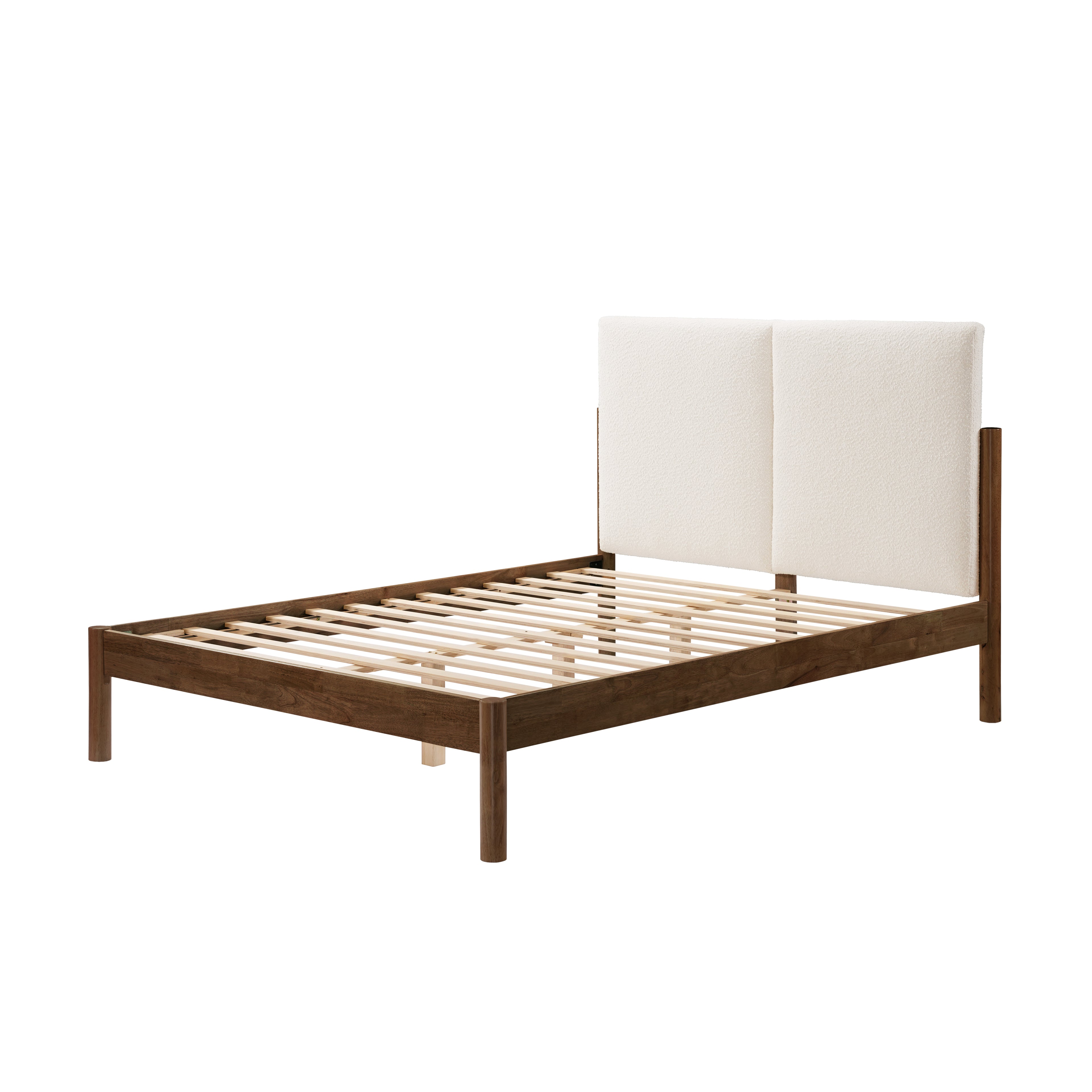 Bernhard Bed in Walnut