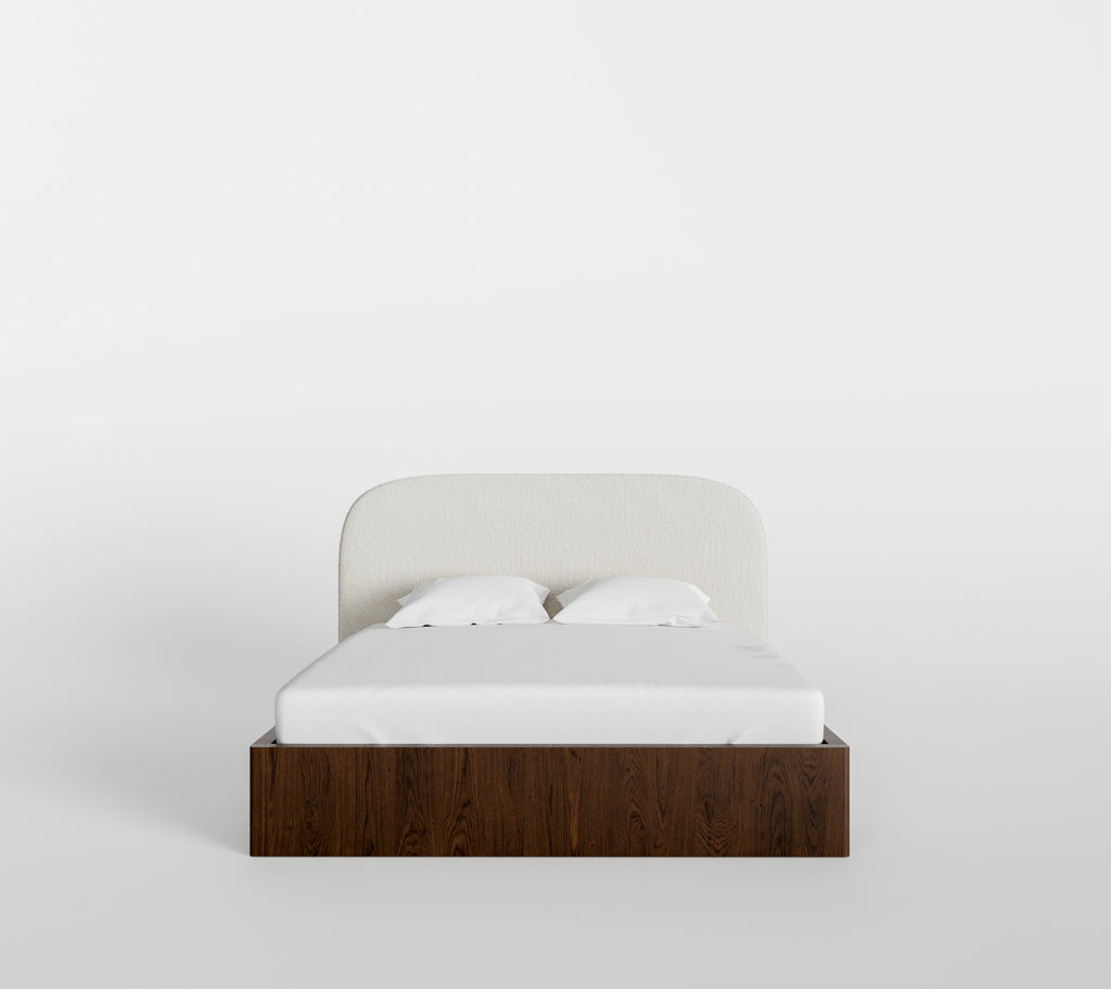 Cali Bed in Walnut