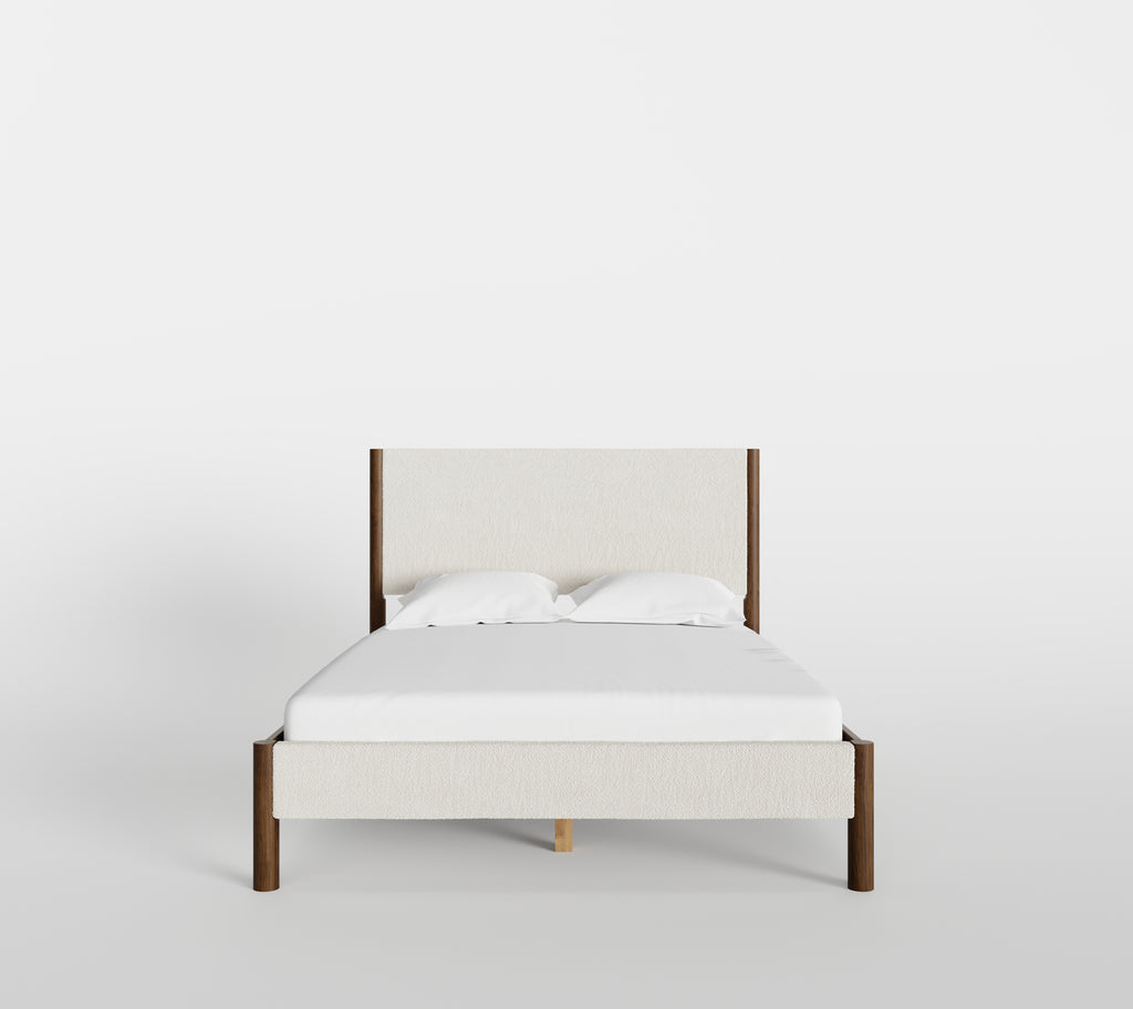 Dar Bed in Walnut