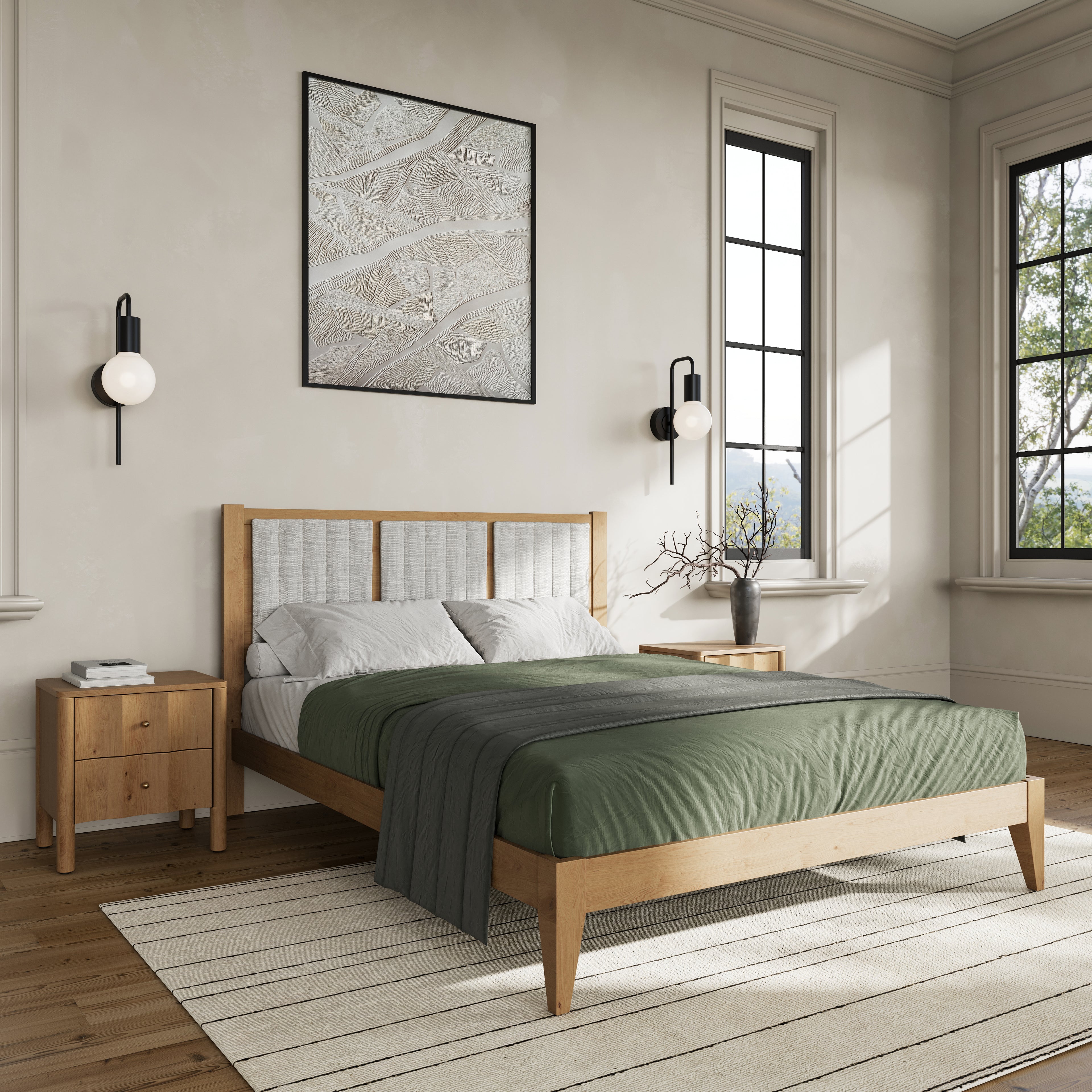 Henry Bed in Natural