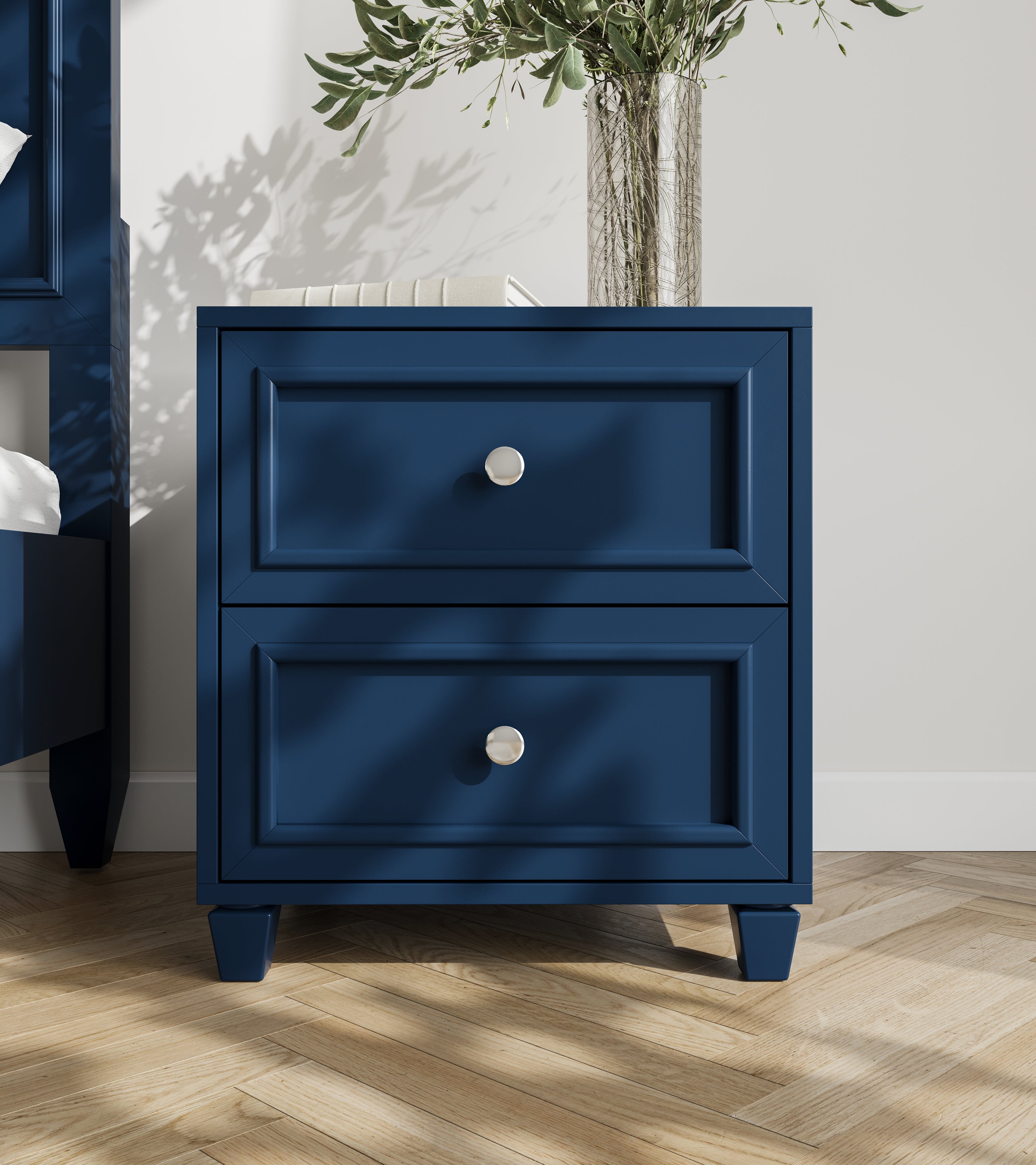 Isabella Nightstand in Navy