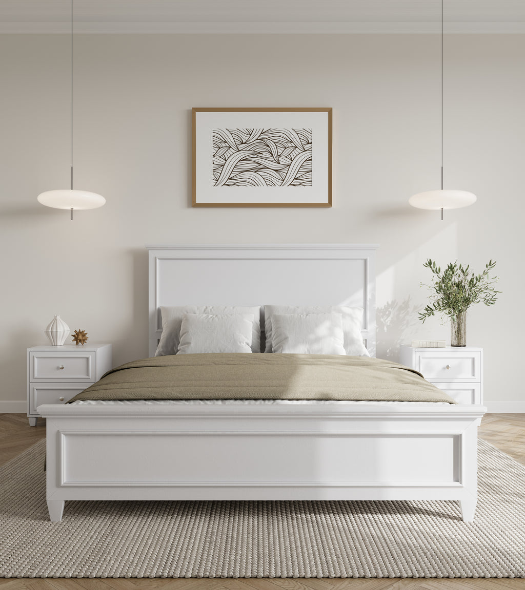 Isabella Bed in White