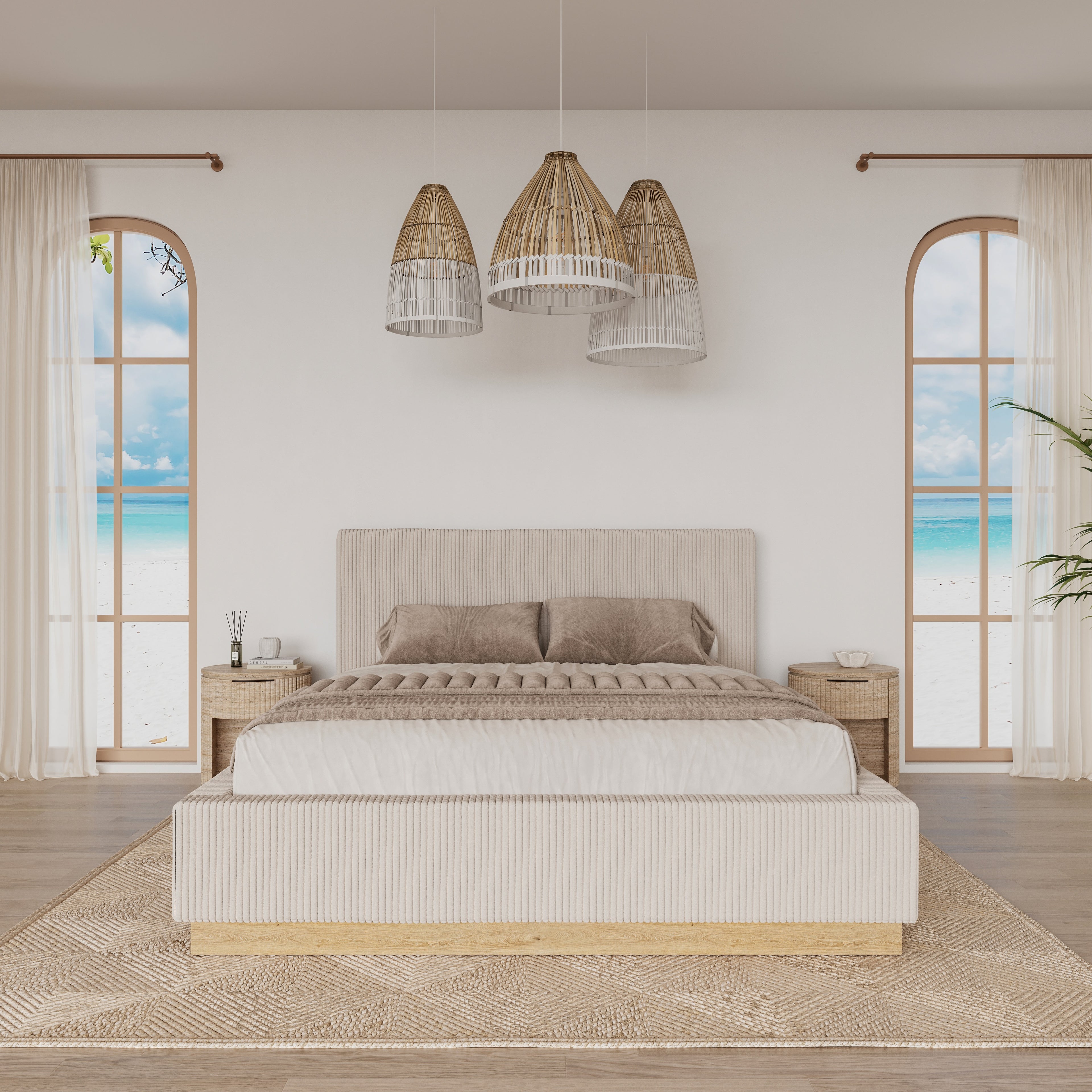 Levi Upholstered Bed