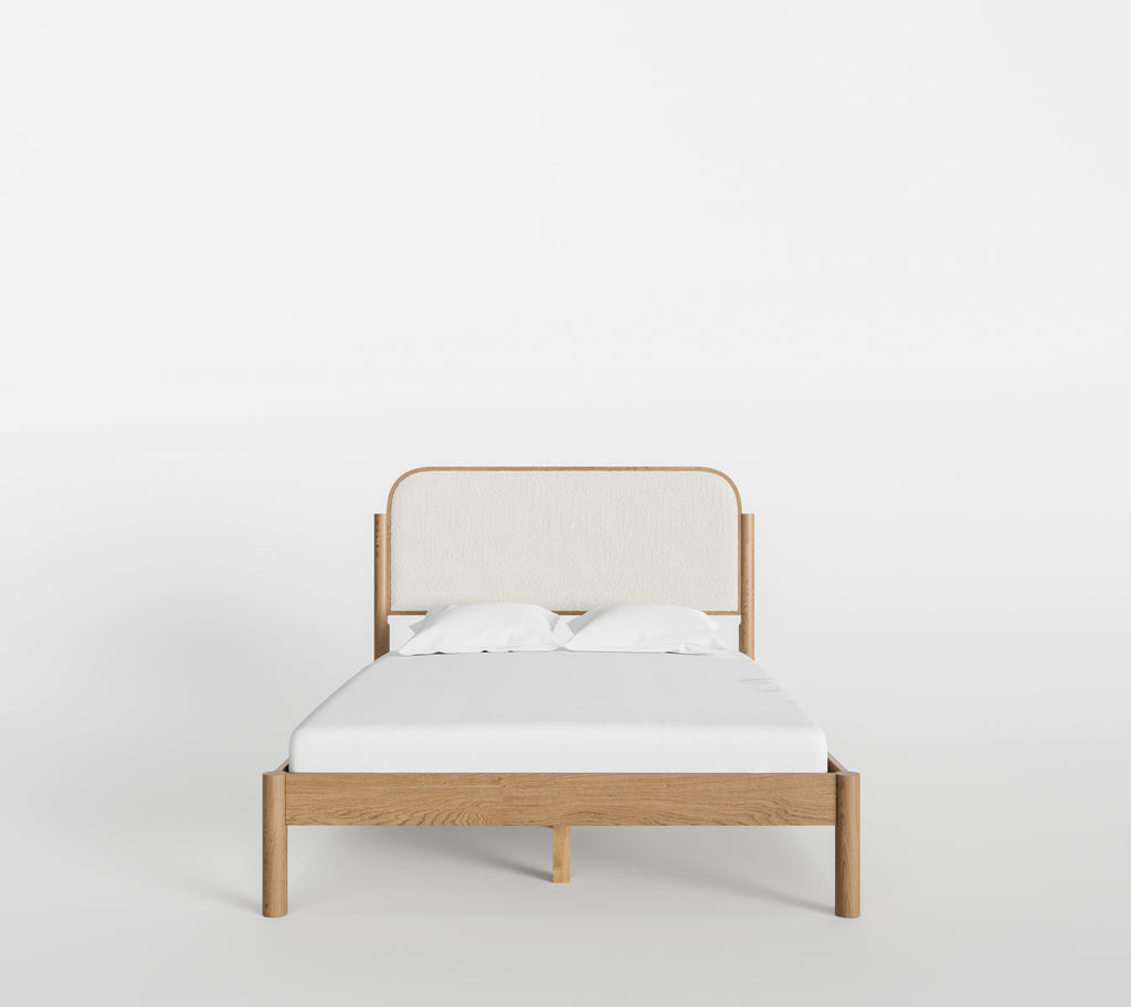 Luca Bed in Natural