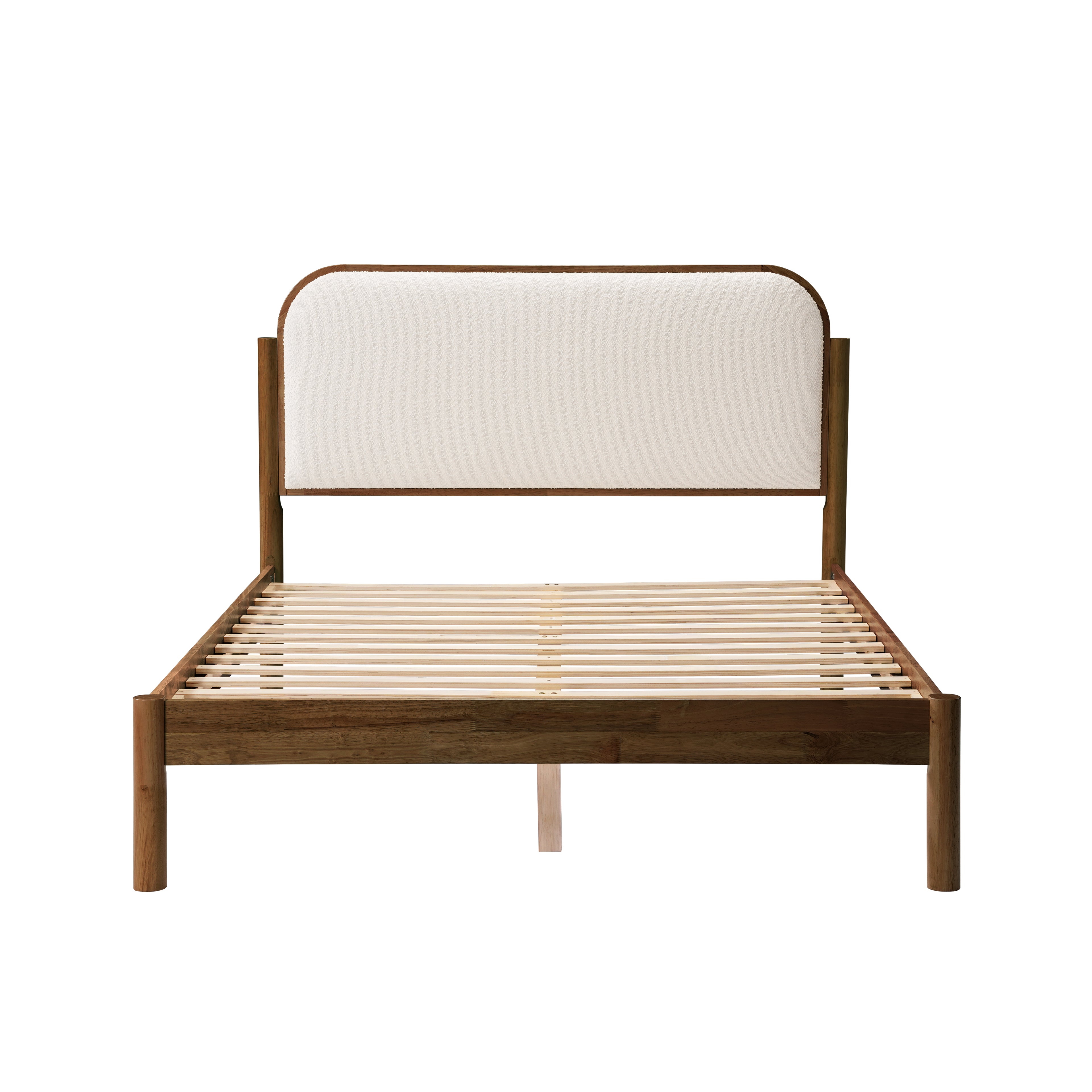 Luca Bed in Walnut