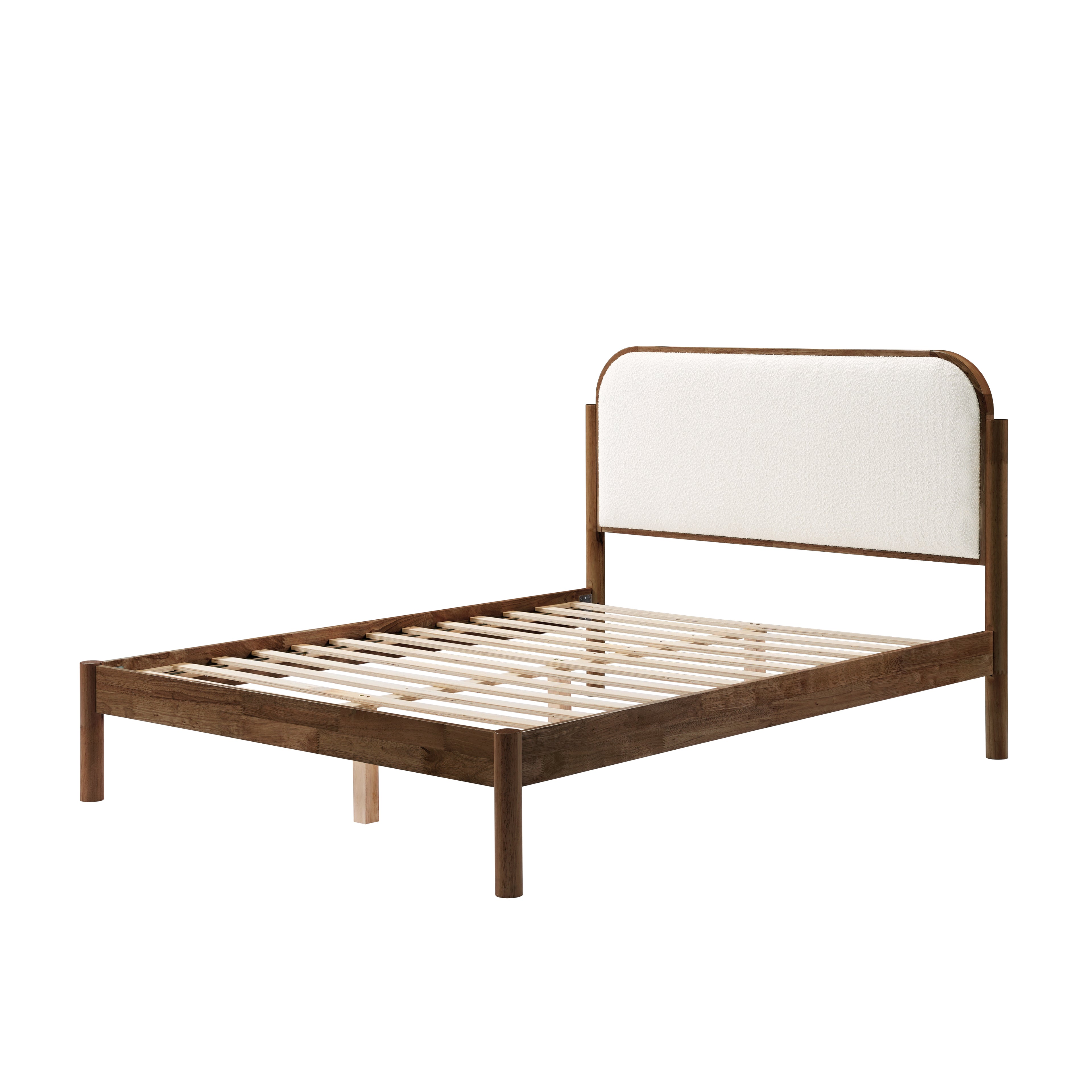 Luca Bed in Walnut
