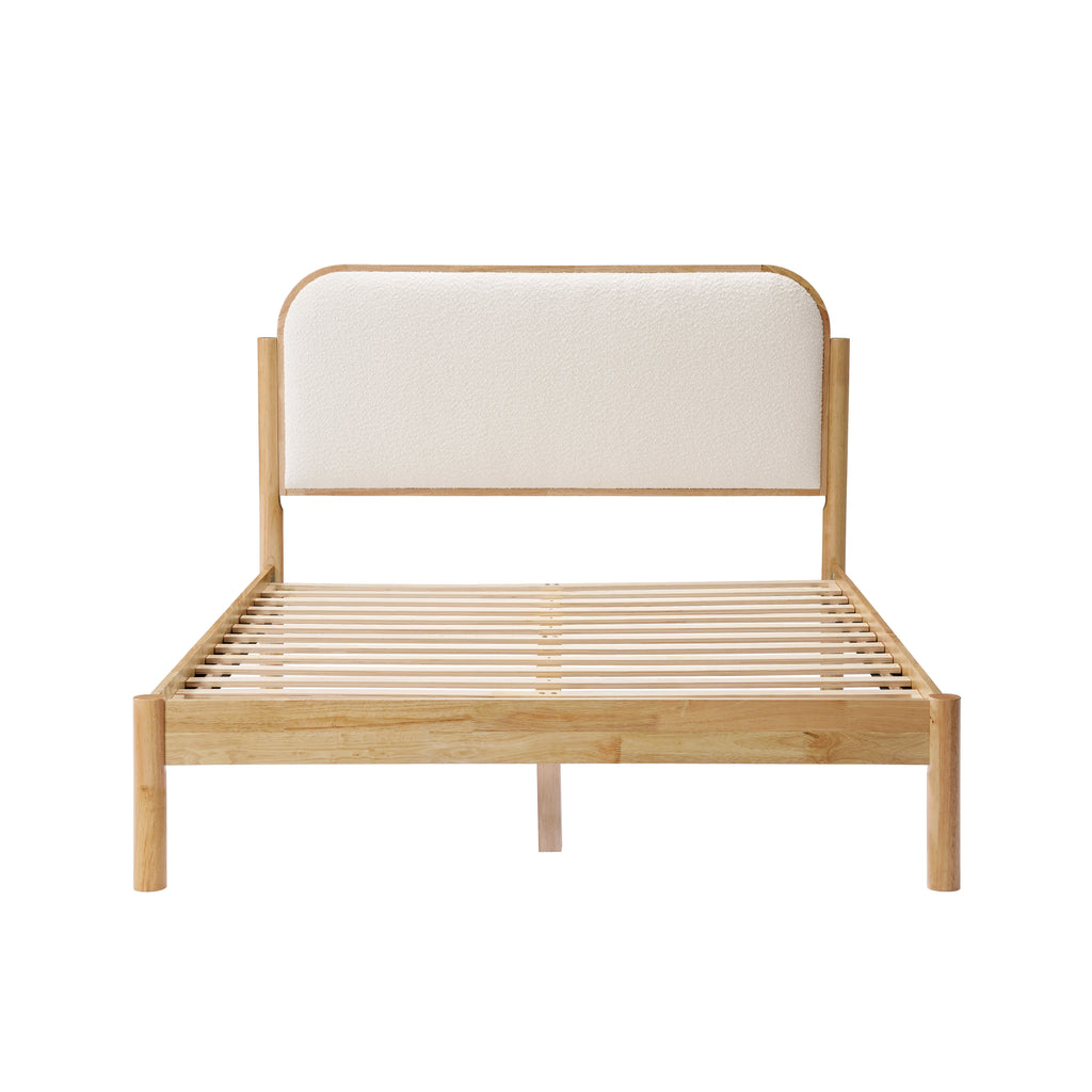 Luca Bed in Natural