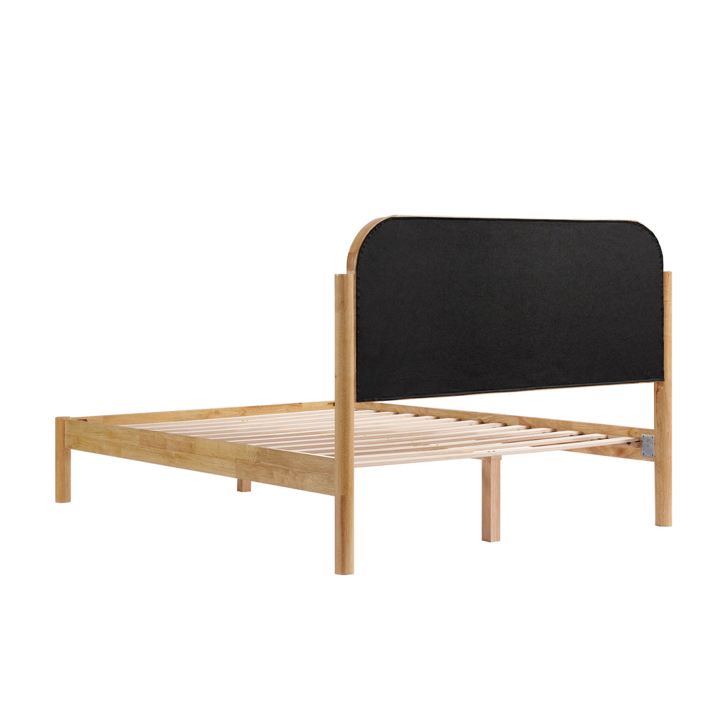 Luca Bed in Natural