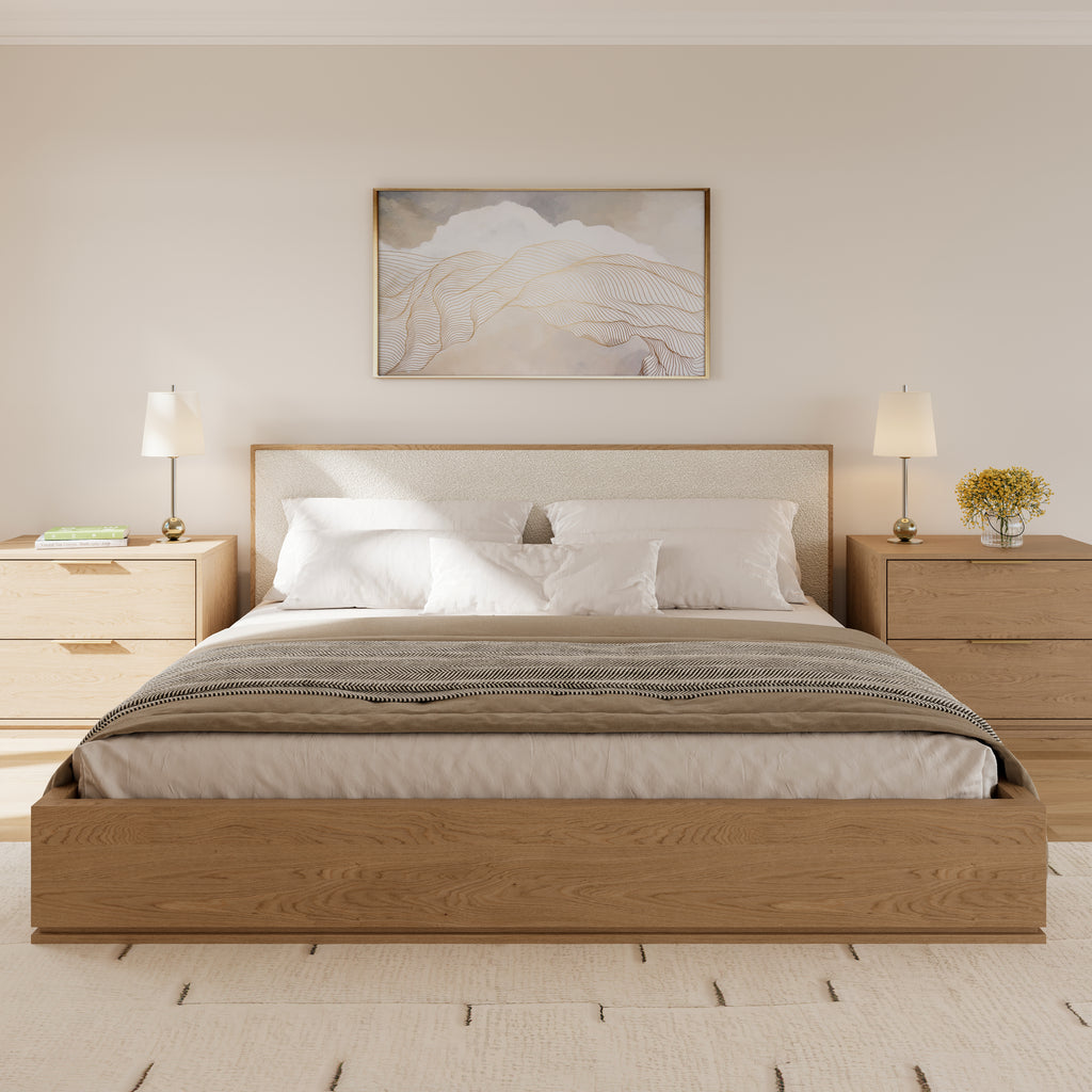 Milano Bed in Walnut