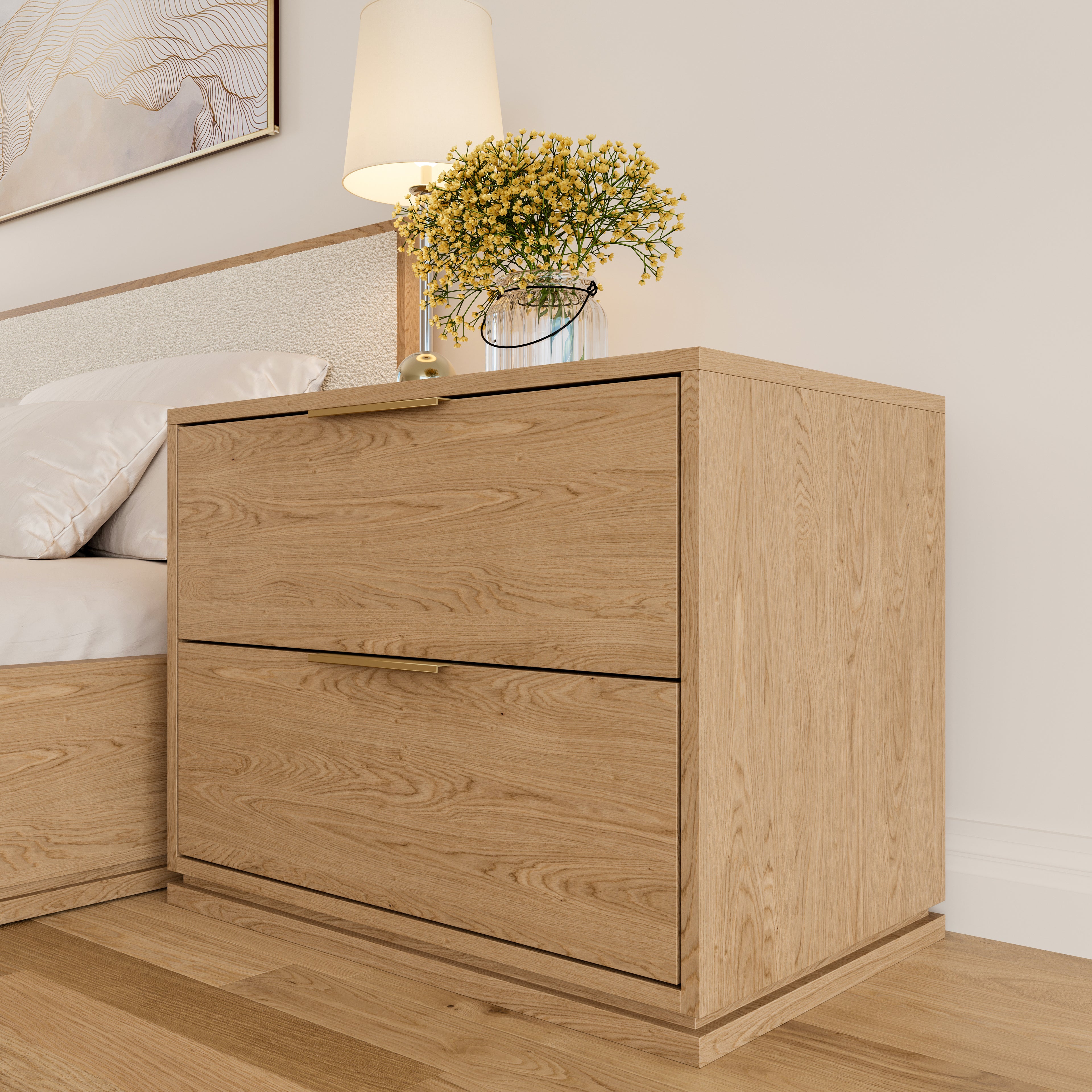 Milano Nightstand in Natural