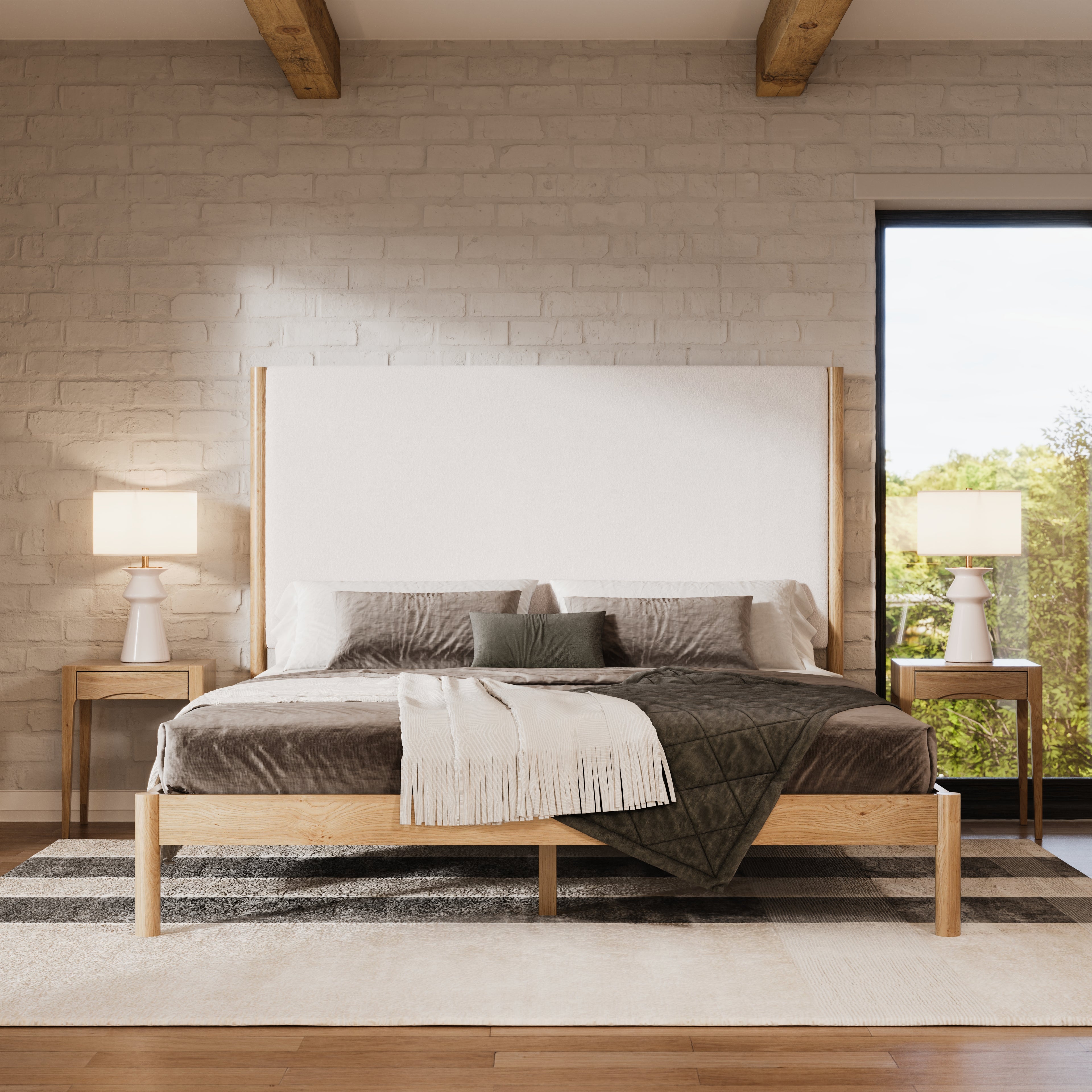 Oliver Bed in Natural