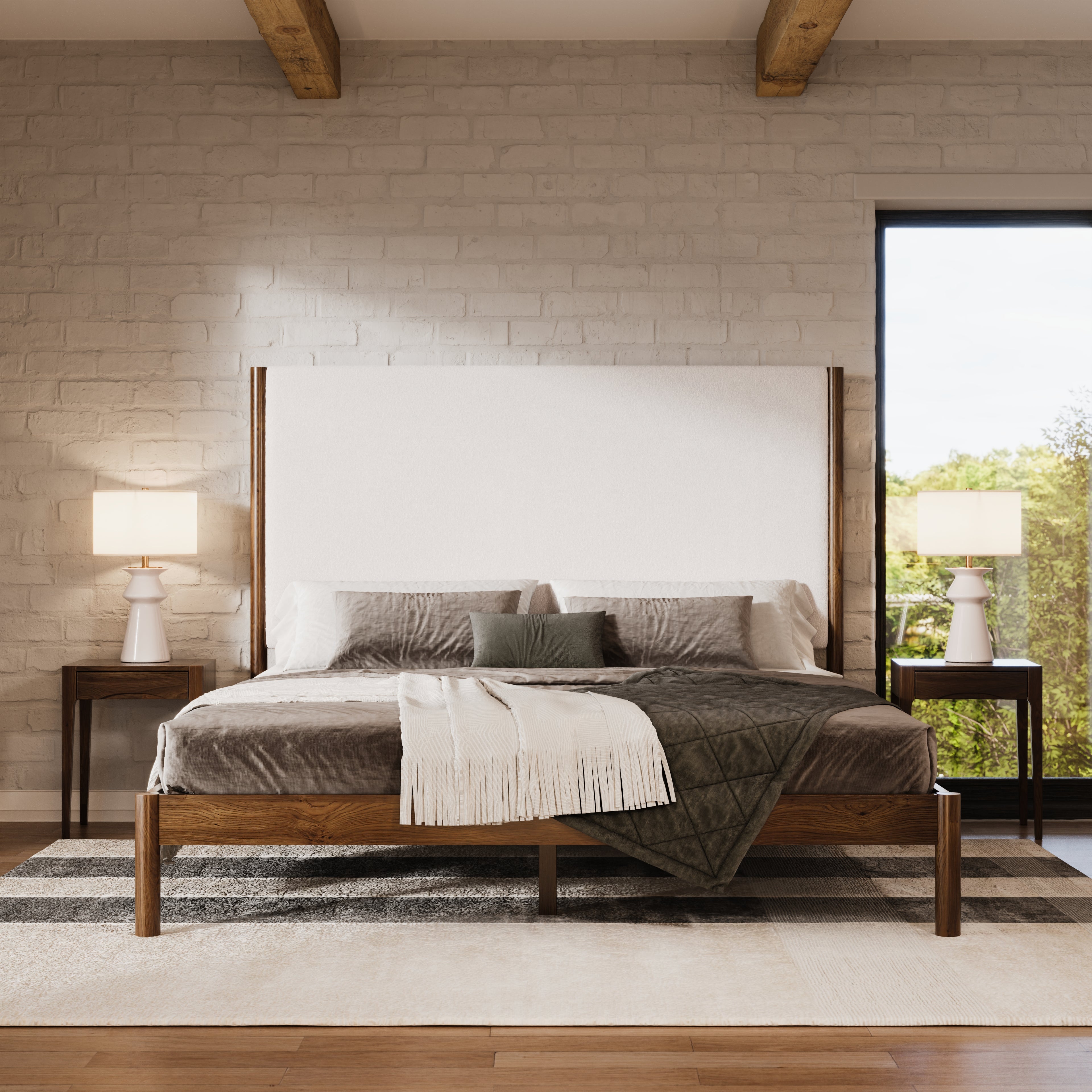 Oliver Bed in Natural