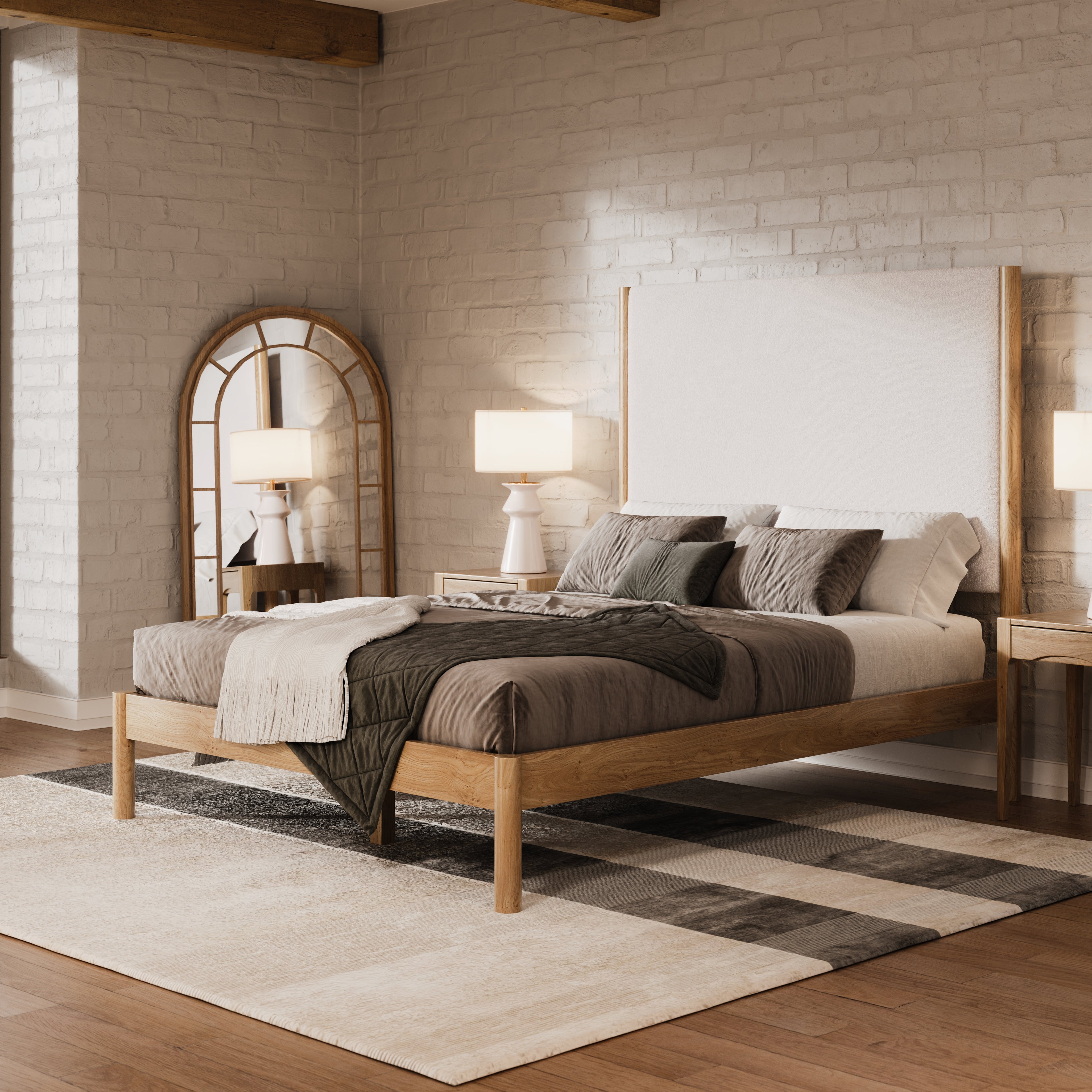 Oliver Bed in Natural