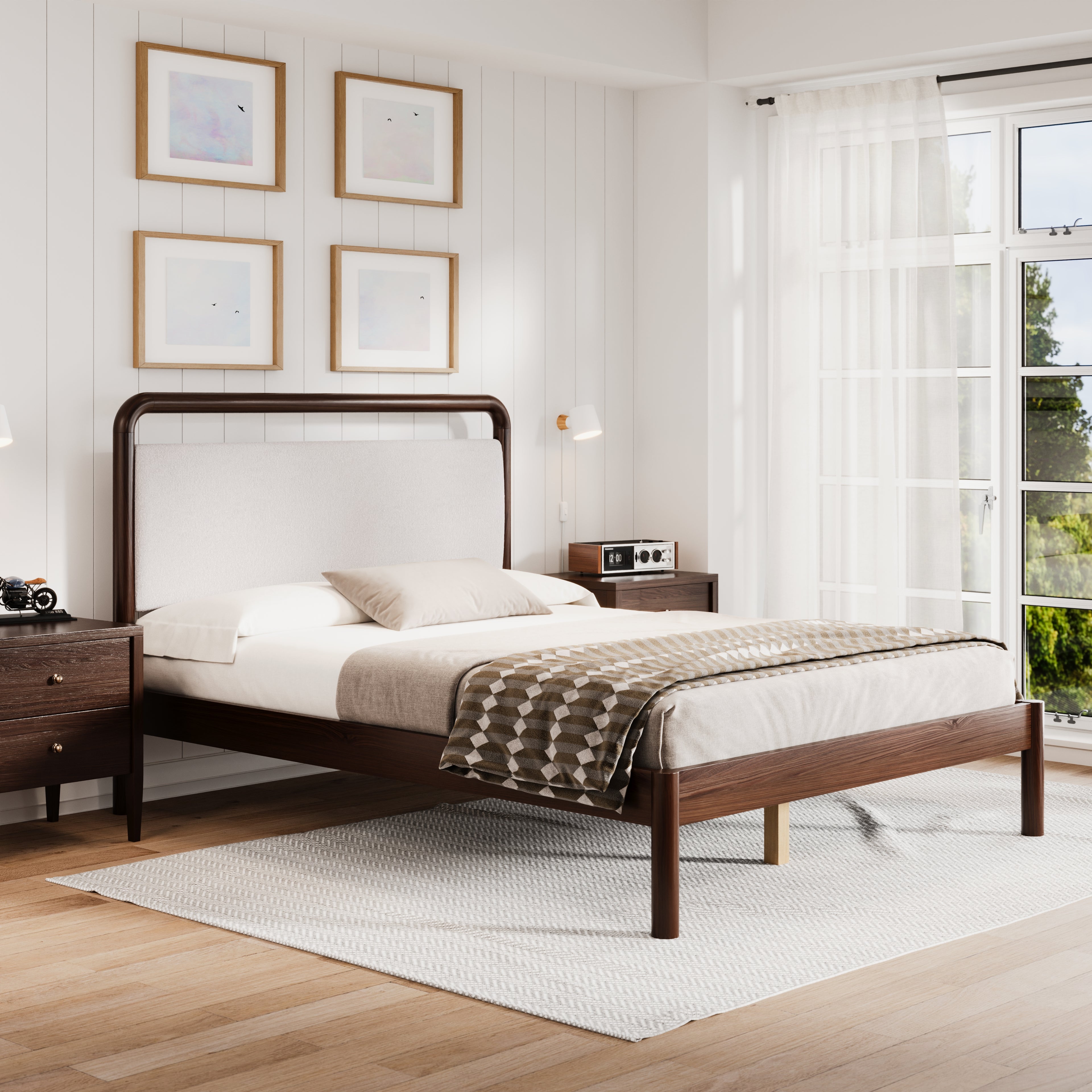 Palmer Bed in Walnut