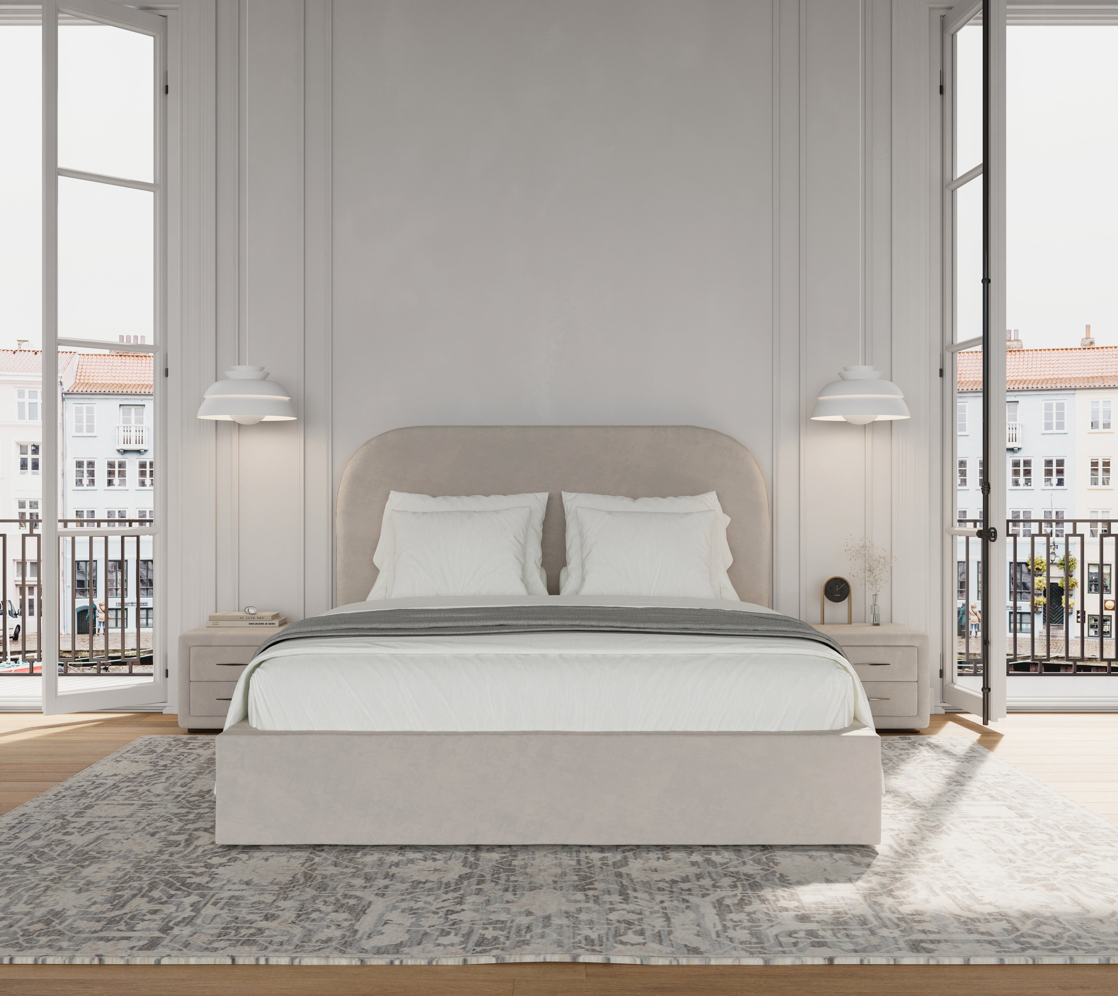 Roma Upholstered Bed