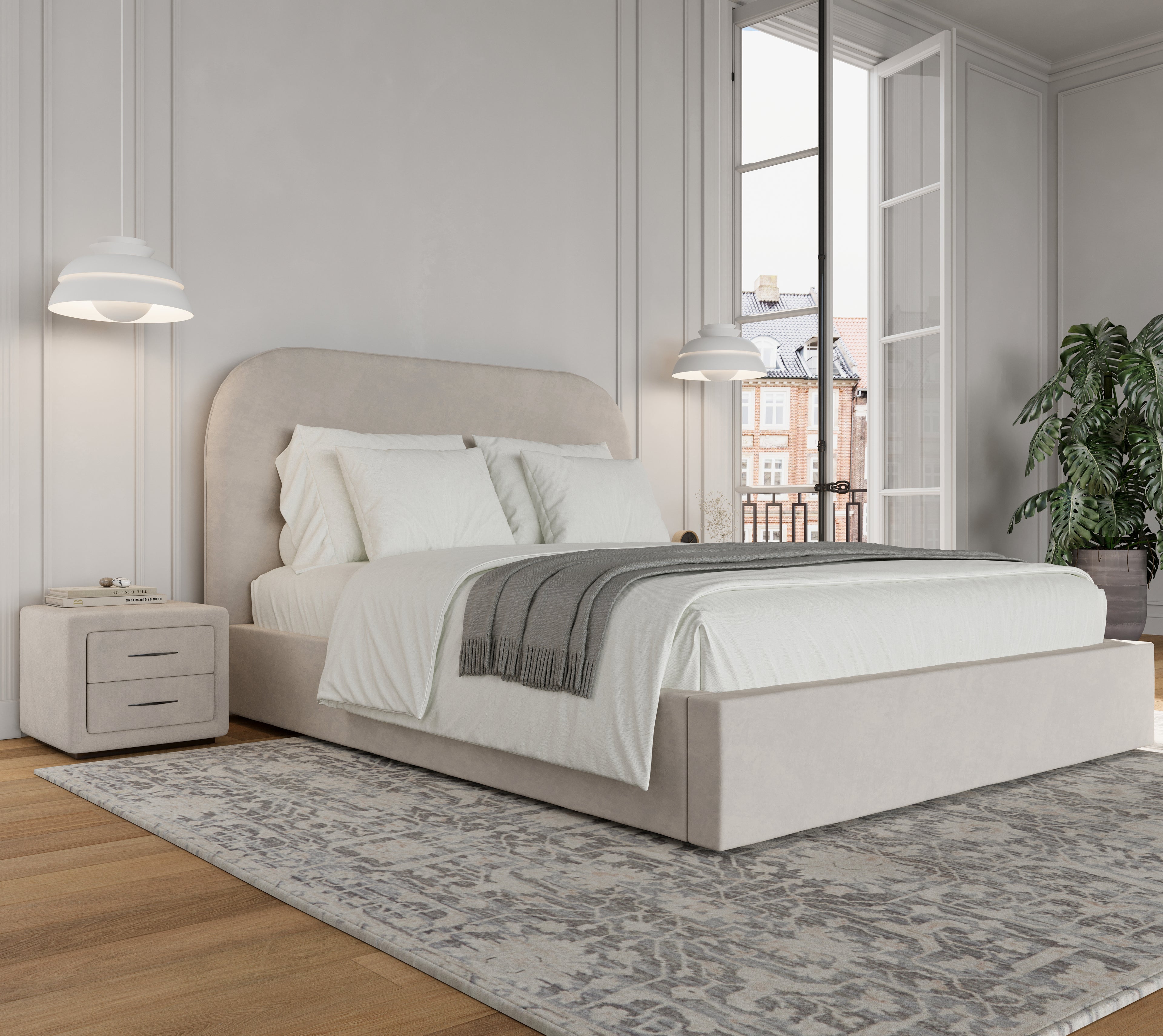 Roma Upholstered Bed