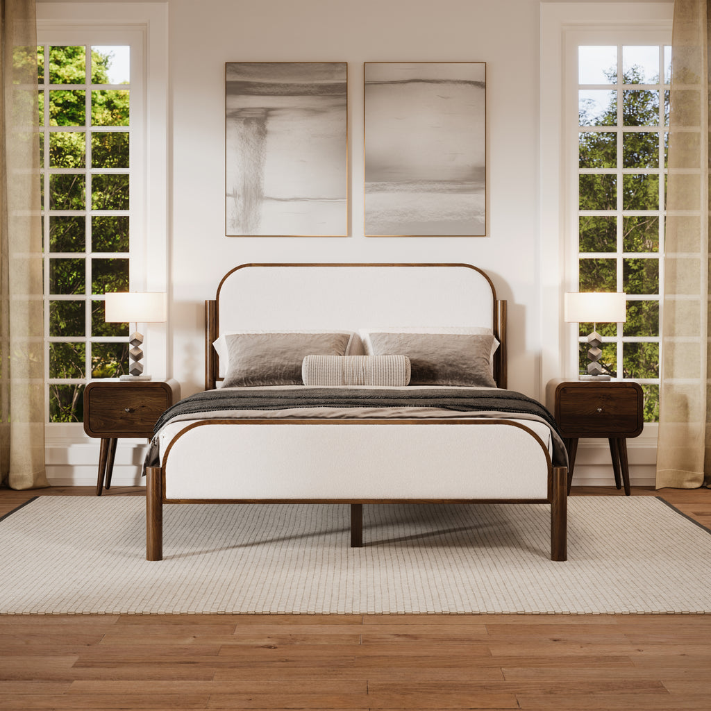 Shelley Bed in Natural