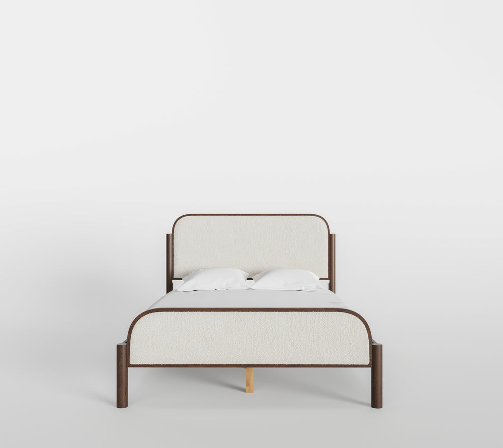 Shelley Bed in Walnut