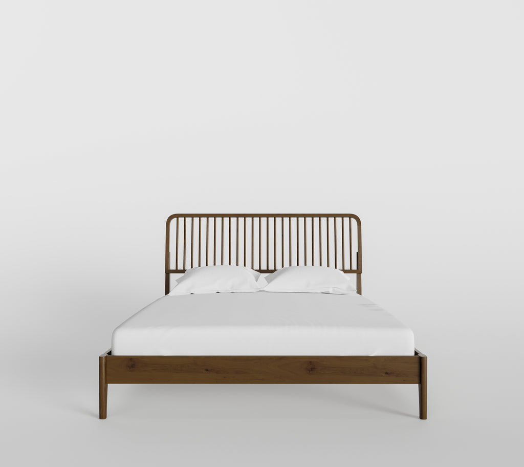 William Bed in Walnut